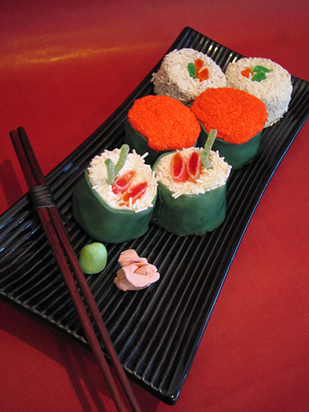 Cupcakes de Sushi