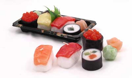 Velas de Sushi
