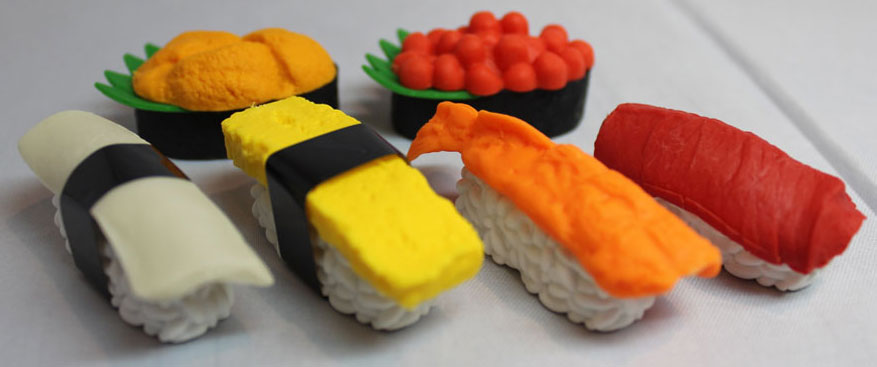 Borrachas de Sushi