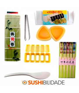 Kit Sushi e Sashimi Básico - Sushibilidade