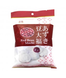 Mochi Recheado Sabor Feijão Vermelho Red Bean Pacote - Royal Family 120g