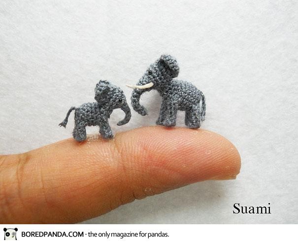 Mini animais de Crochê - por Suami